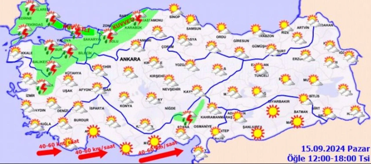 Meteoroloji uyardı: Sıcaklık 8 derece birden düşecek! İstanbul'a AKOM'dan uyarı geldi - 1. Resim