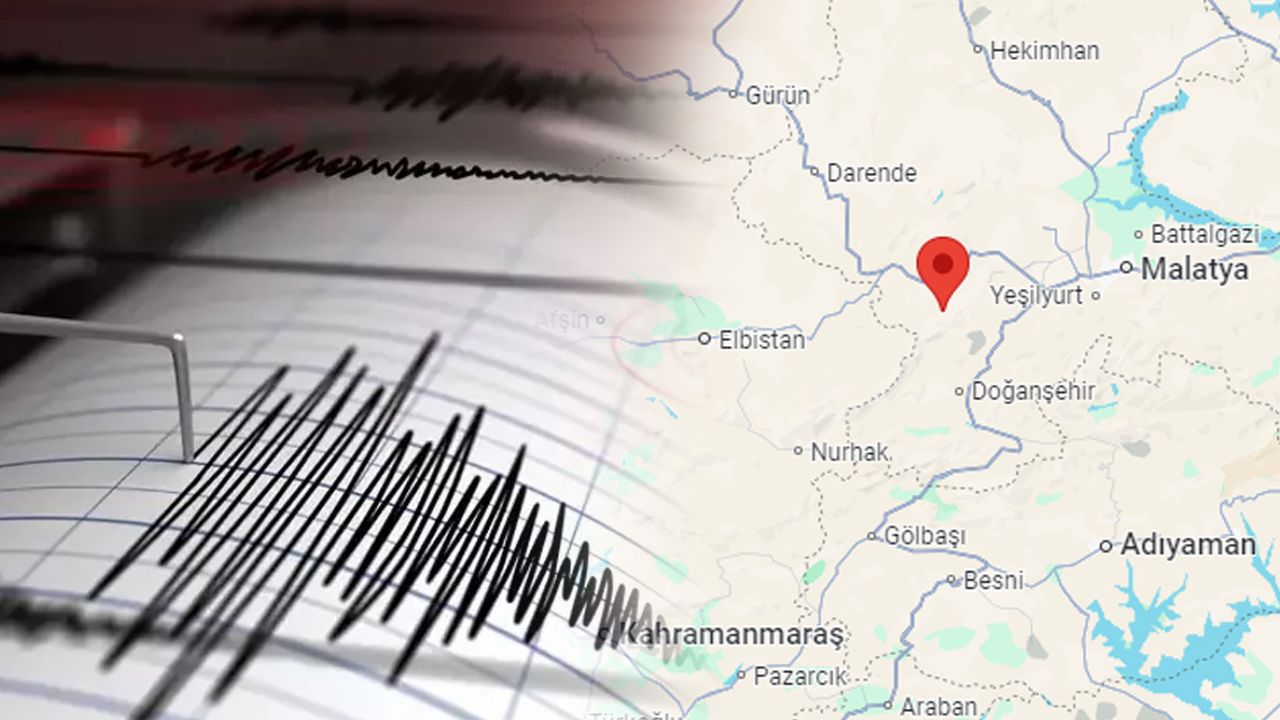 Son dakika | Malatya&#039;da deprem! Kandilli Rasathanesi verileri açıkladı 