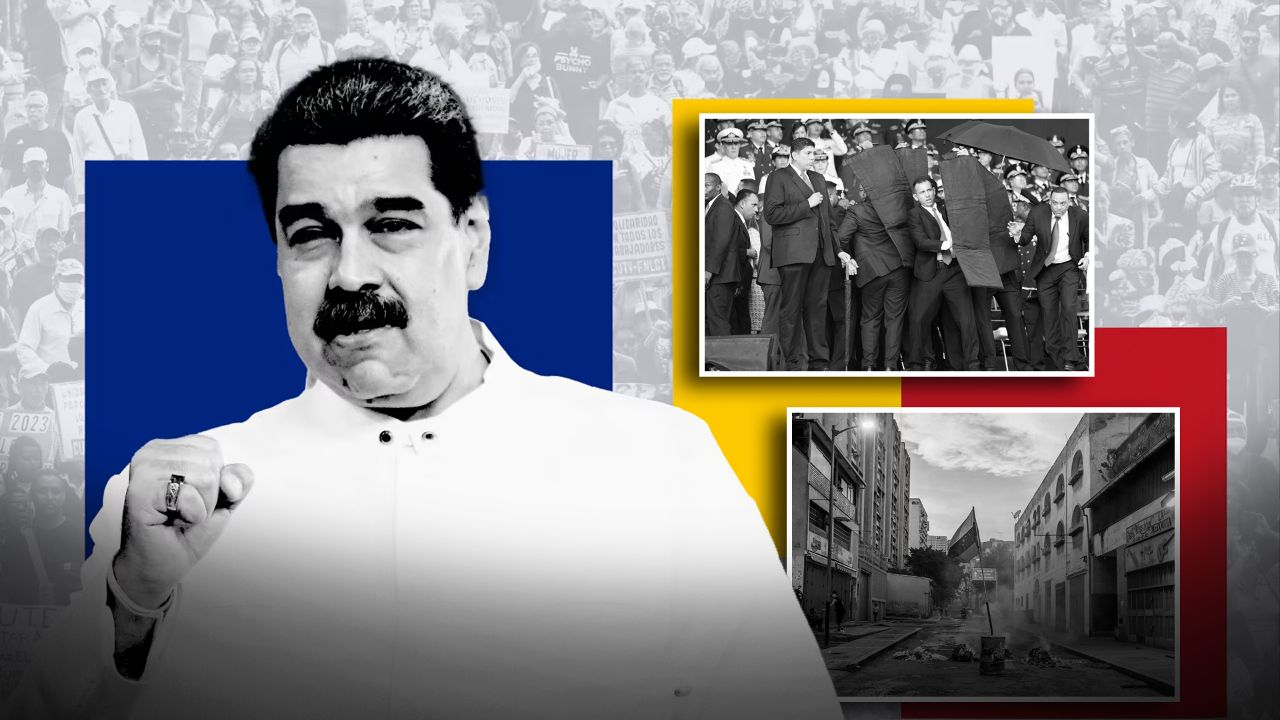 Venezuela kırmızı alarmda! Nicolas Maduro&#039;ya suikast paniği