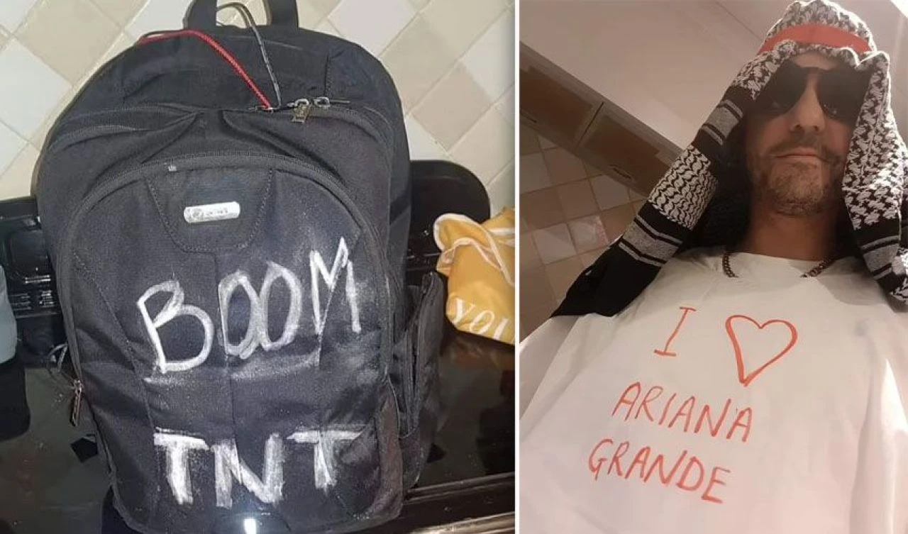 Bombacı şakasına hapis cezası! Sosyal medyada paylaştı, tutuklandı - 1. Resim