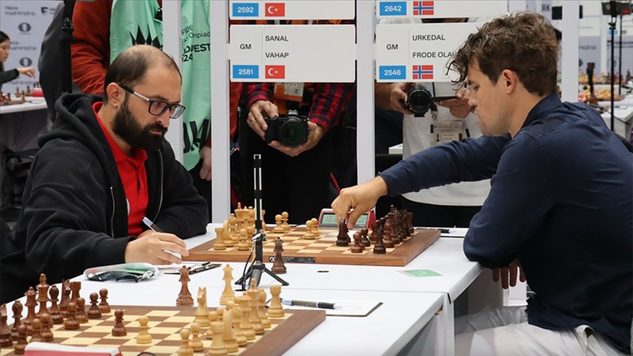 Mustafa Yılmaz satrançta Magnus Carlsen'den puan alan ilk Türk oldu