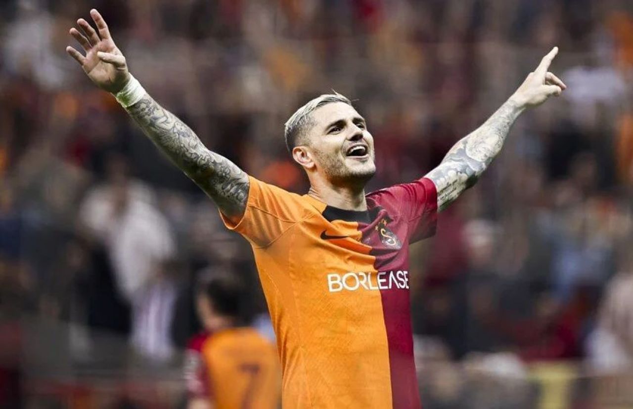 Galatasaray'da Mauro Icardi Fenerbahçe derbisi için gözünü kararttı! - 1. Resim