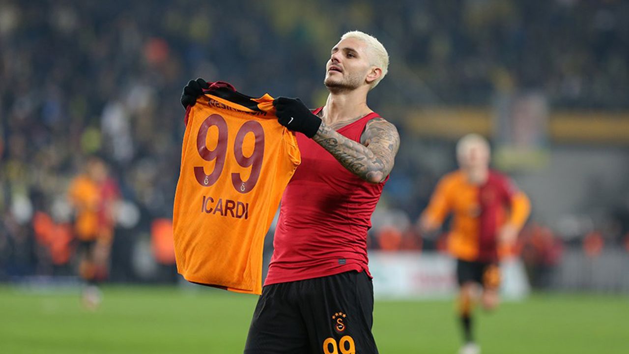 Galatasaray'da Mauro Icardi Fenerbahçe derbisi için gözünü kararttı!