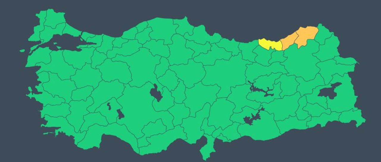 Meteoroloji'den uyarı üstüne uyarı: 2 ilde turuncu, 1 ilde sarı alarm! İşte 17 Eylül 2024 hava durumu raporu - 1. Resim