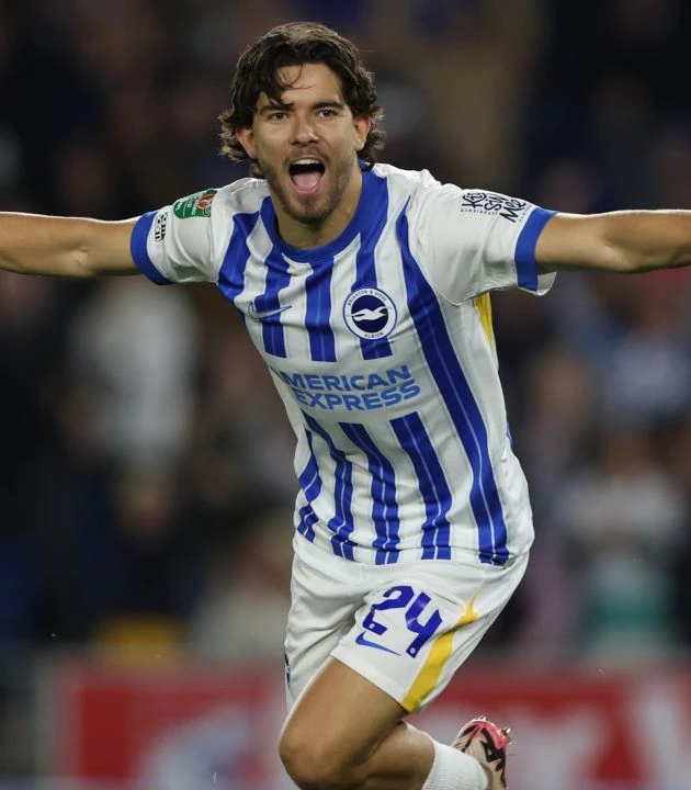 Ferdi Kadıoğlu Brighton'da ilk maçında ilk golünü attı!