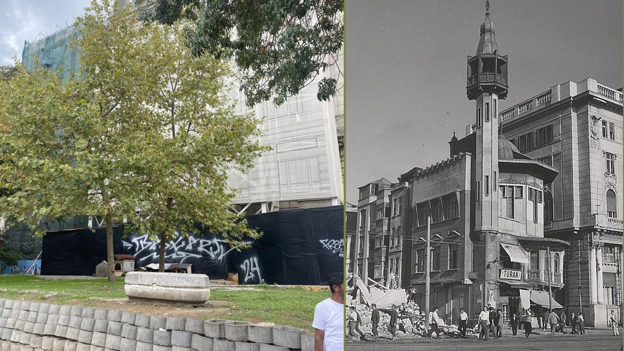 Tarihi caminin Karaköy'e yeniden inşasına İBB'den engel iddiası! 66 yıl önce yıkılıp mason locası yapılmıştı