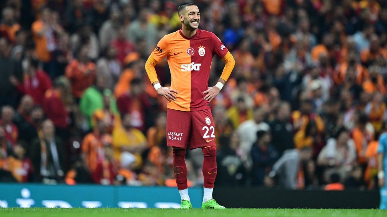 Ziyech Fenerbahçe Galatasaray maçında sakatlığı nedeniyle oynamayacak - 1. Resim