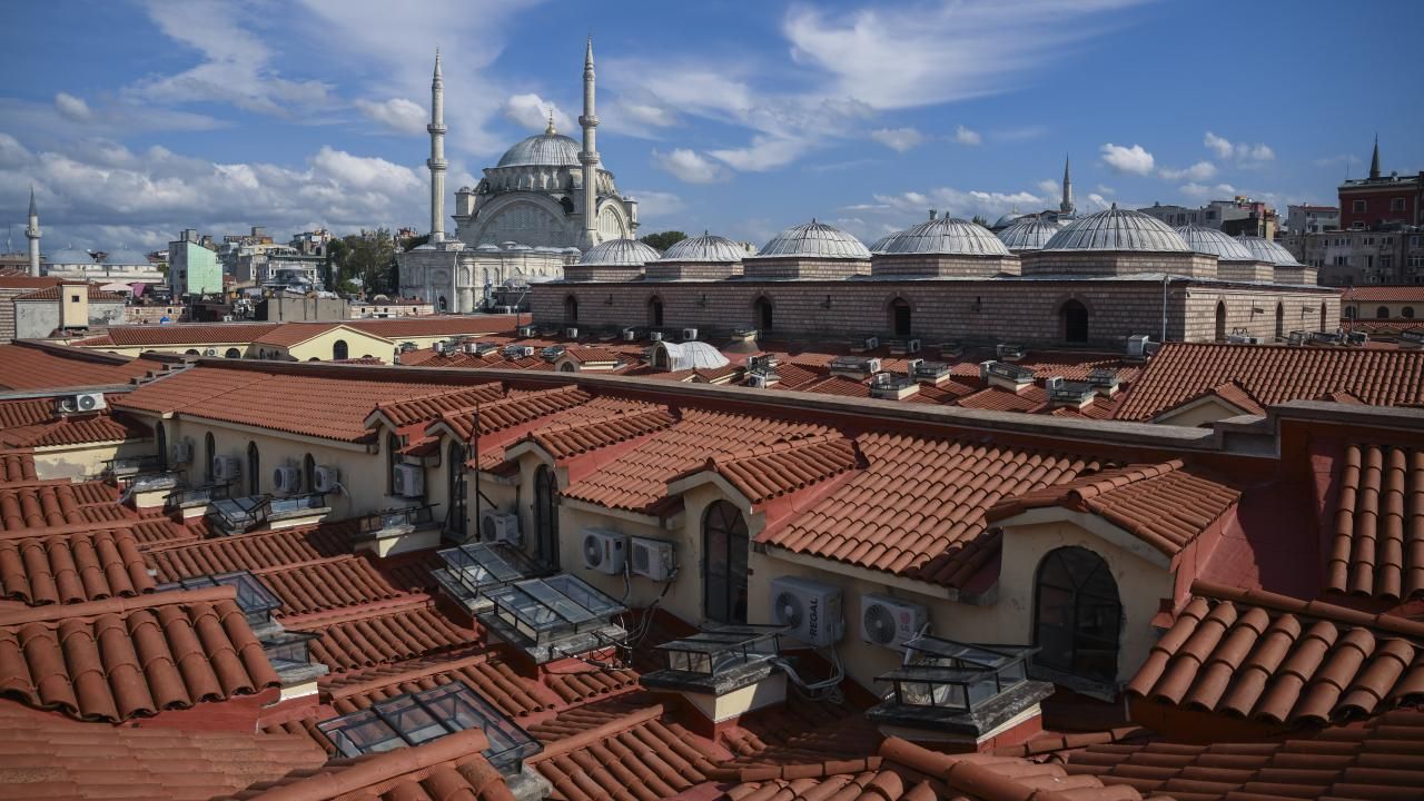 Kapalıçarşı'nın çatısı yenilendi! İşte son hali - 1. Resim