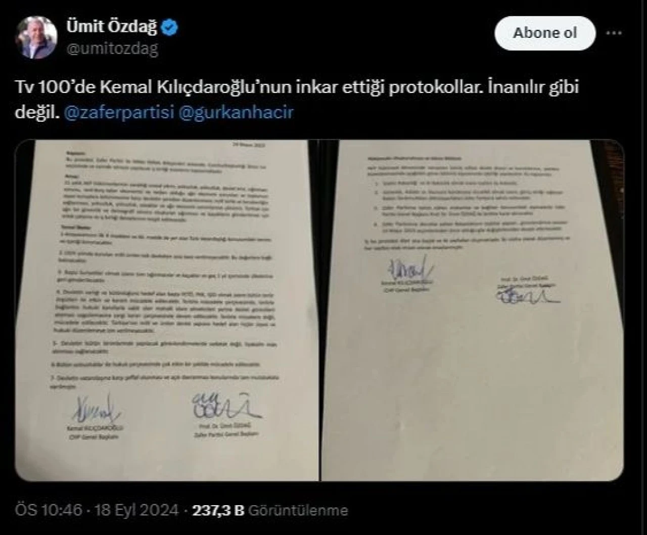 Ümit Özdağ'dan <a href=