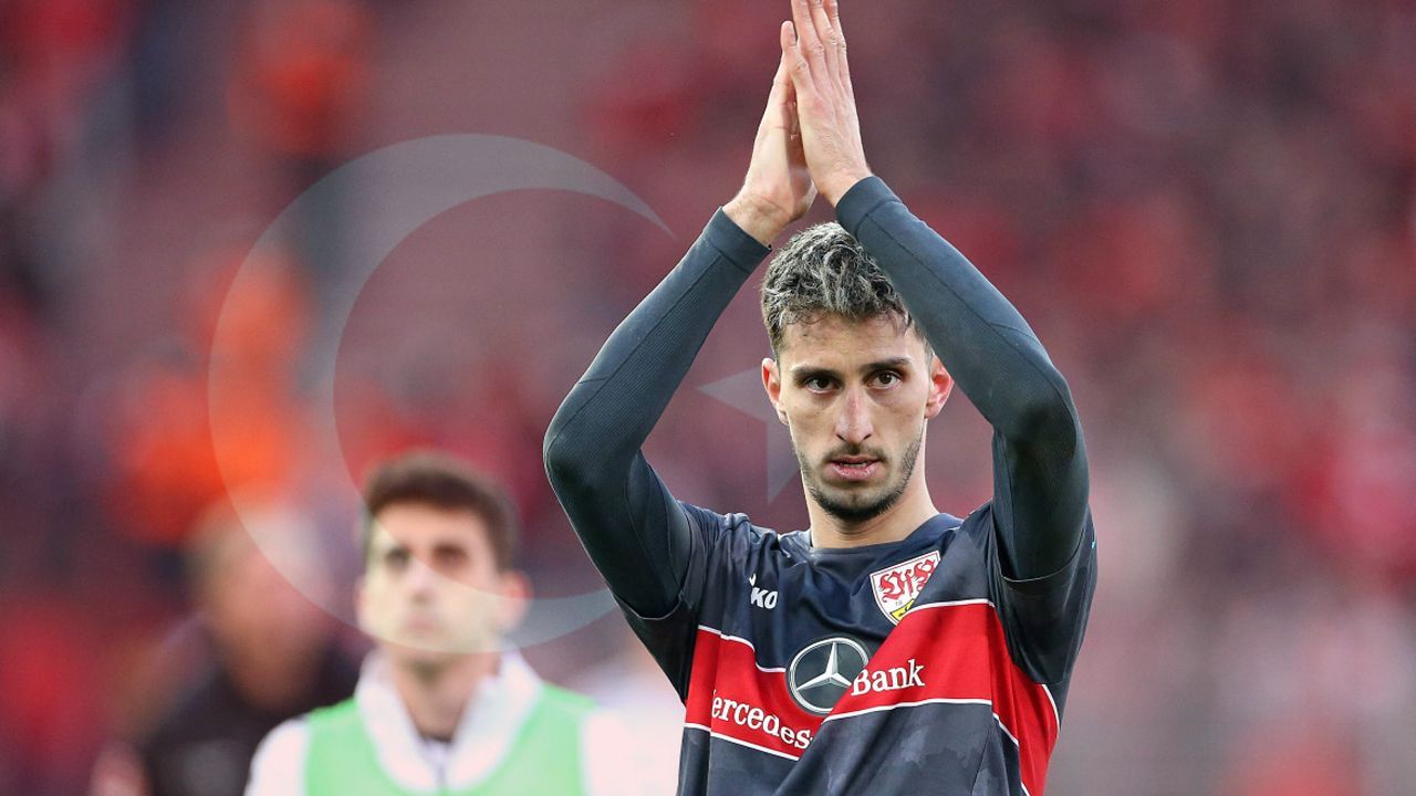 Atakan Karazor, VfB Stuttgart takımında forma giyiyor