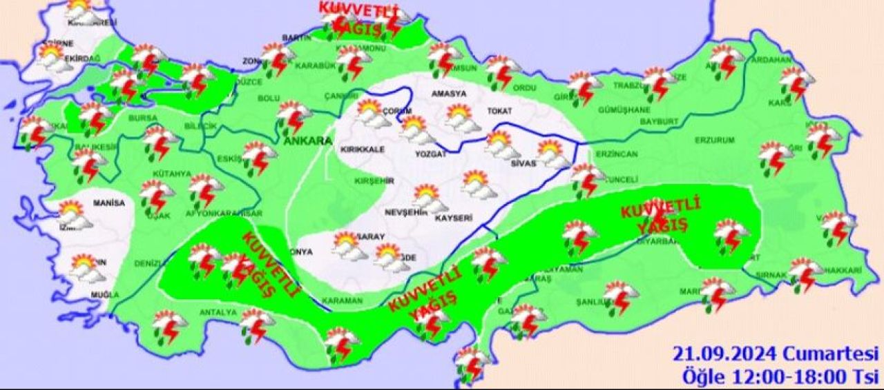 Meteoroloji İstanbul dahil 7 ile sarı kod verdi! Valilik ve AKOM'dan üst üste uyarılar geldi - 5. Resim