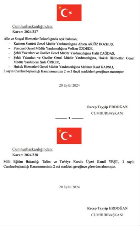 Son dakika | Resmi Gazete'de yayımlandı: İşte yeni atamalar! - 3. Resim