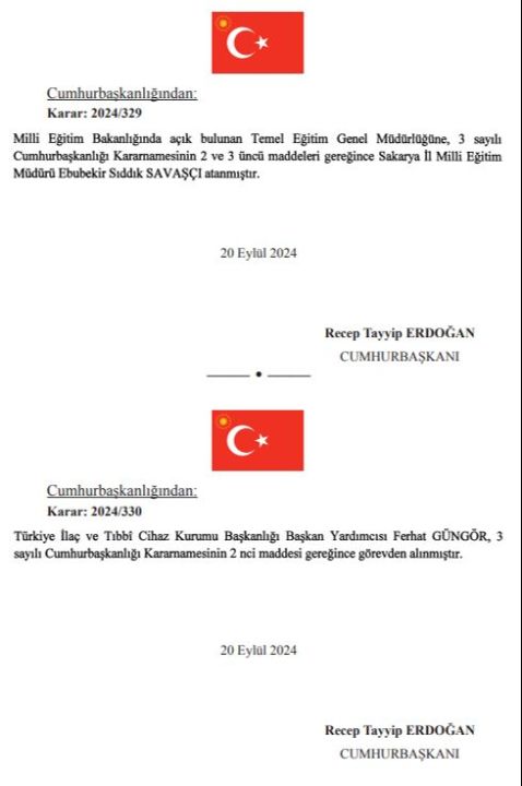 Son dakika | Resmi Gazete'de yayımlandı: İşte yeni atamalar! - 4. Resim