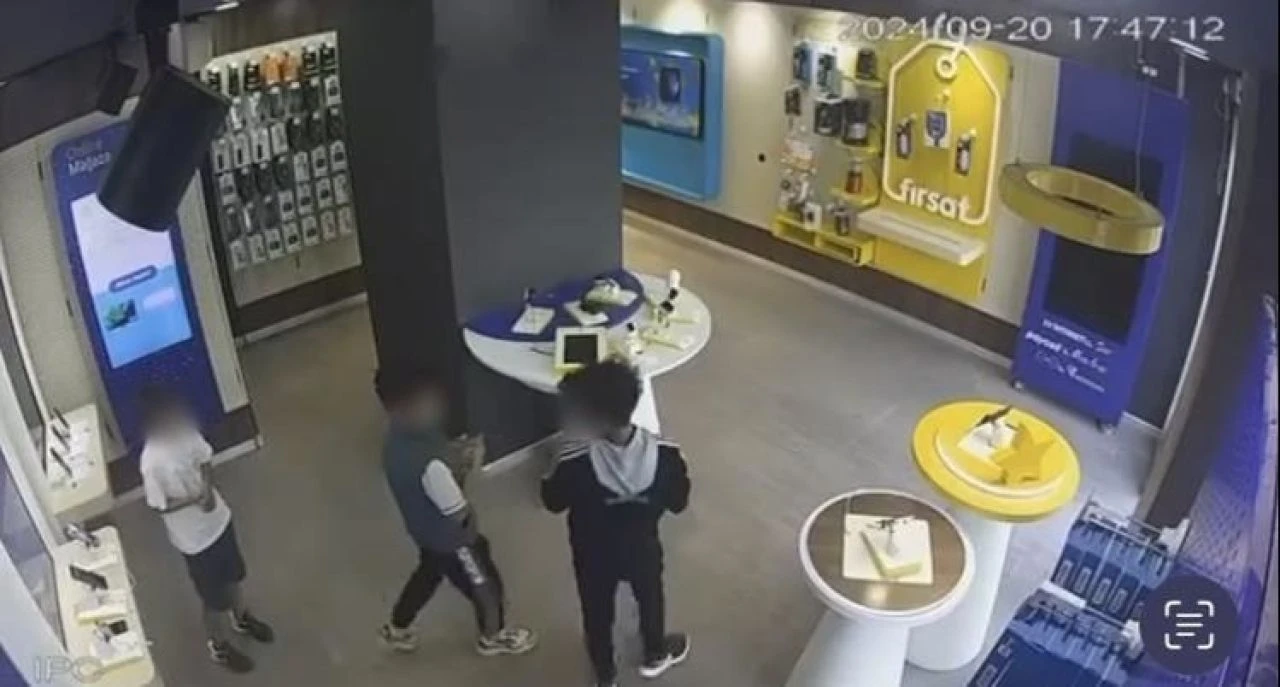 Yeni çıkan iPhone 16'ları 3 çocuk 30 saniye içinde çaldı