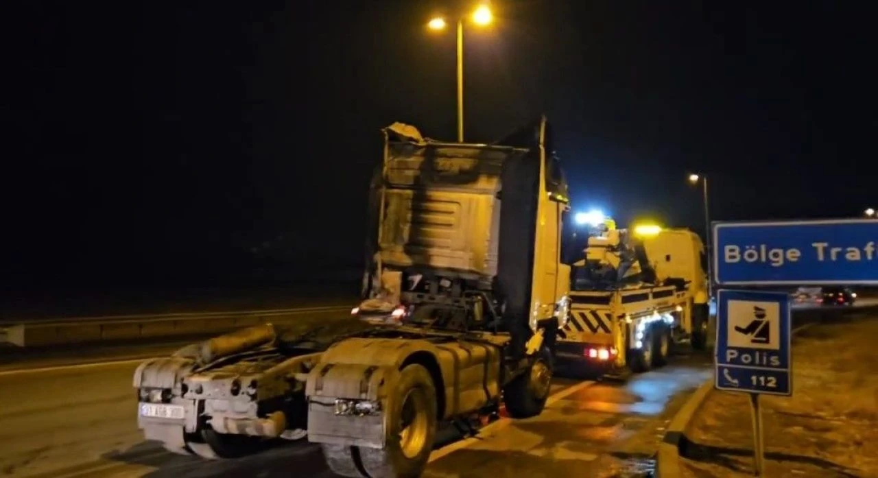Gaziantep'te yağış sonrası kayganlaşan yol ölüm getirdi