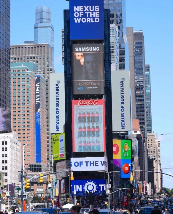 Times Meydanı'nda Türkiye reklamı! Dev ekrandan dünyaya seslendi  - 2. Resim