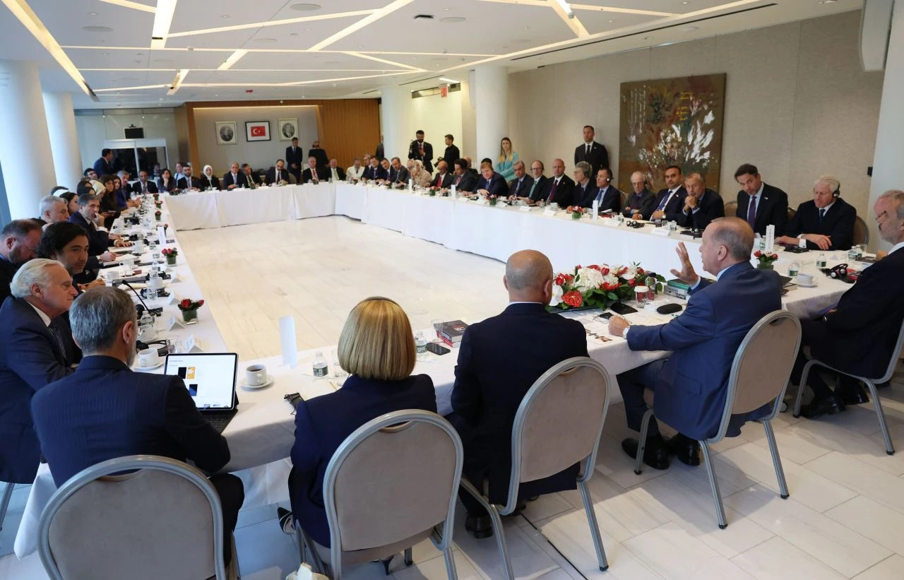 Cumhurbaşkanı Erdoğan, New York'ta temaslara başladı! - 2. Resim