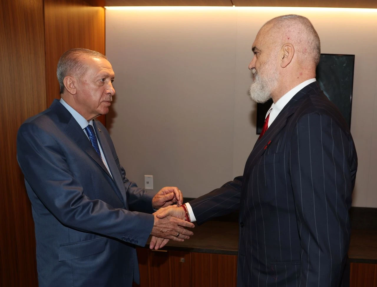 Cumhurbaşkanı Erdoğan, New York'ta temaslara başladı! - 2. Resim