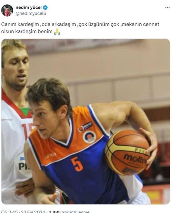 Eski milli basketbolcu Asım Pars'tan acı haber! 12 dev adamdan biriydi - 1. Resim