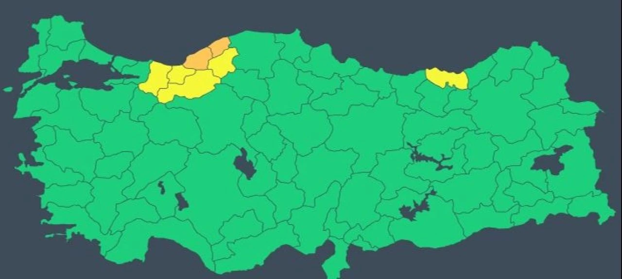 Meteoroloji'den 2 ile turuncu 5 ile sarı kodlu uyarı geldi! Yeni haftada hava durumuna dikkat