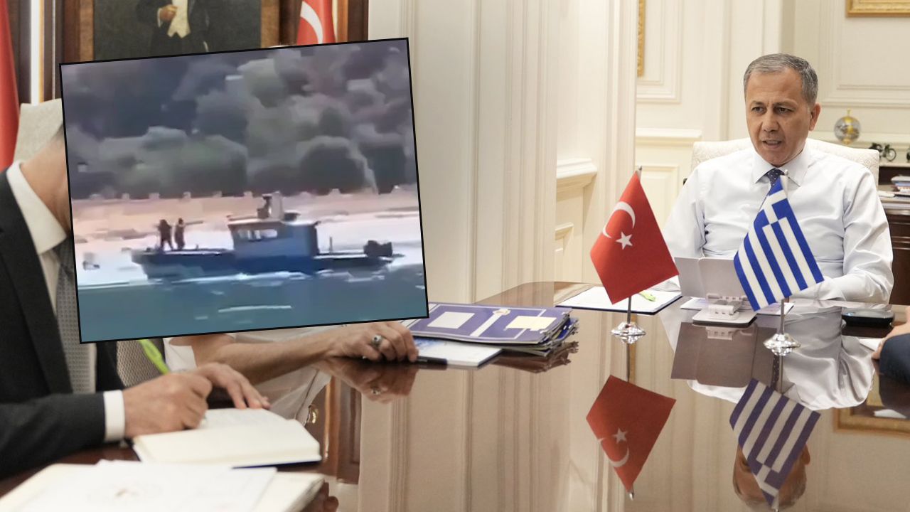 Son dakika | Ali Yerlikaya'dan Yunan bakanla kritik görüşme: Yunanistan Ege'de burnumuzun dibine kadar girdi! - Gündem