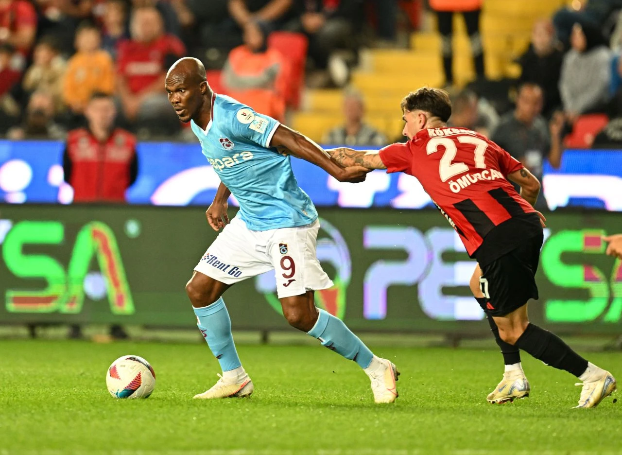Trabzonspor, Gaziantep FK deplasmanından 1 puan ile döndü! - 1. Resim