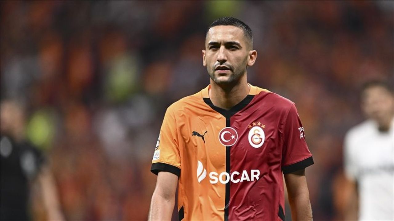 Ziyech Galatasaray-PAOK maçında sakatlığı nedeniyle oynamıyor - 1. Resim