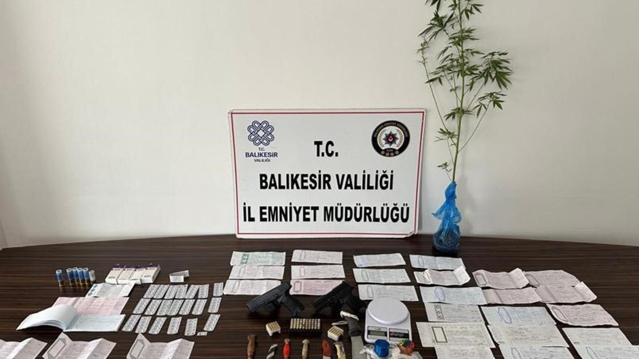 Balıkesir merkezli 2 ilde tefecilik operasyonu: Çok sayıda şüpheli yakalandı!