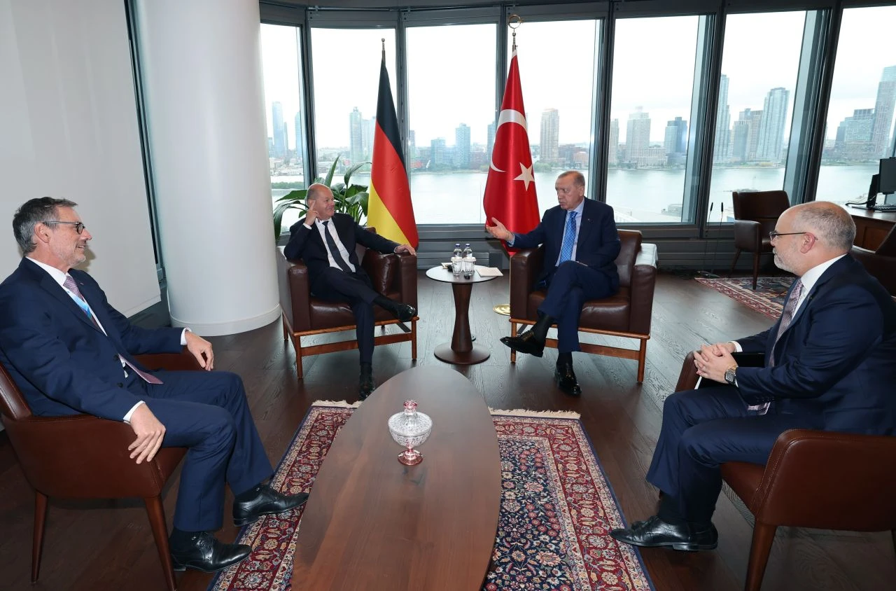 Cumhurbaşkanı Erdoğan'dan BM Genel Kurulu'nda yoğun diplomasi trafiği! - 2. Resim