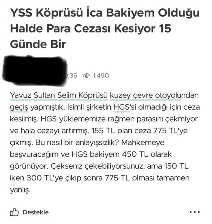 İstanbul'da otoyol isyanı! Sapağı kaçıran 37 kilometre fazla yol gidiyor, 100 TL fazladan ödüyor - 2. Resim