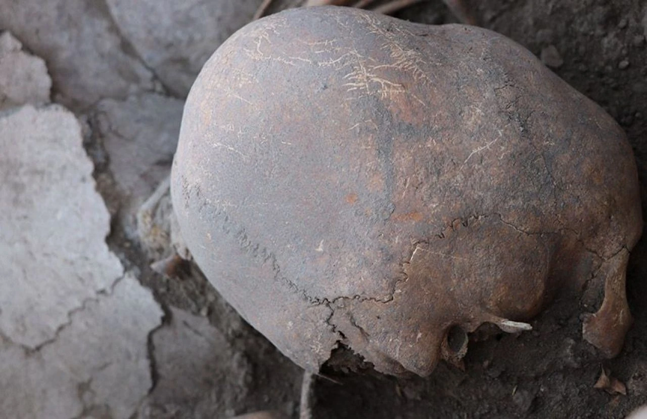 Kahramanmaraş'ta meraklandıran keşif! 6 bin yıllık kafatası bulundu - 1. Resim