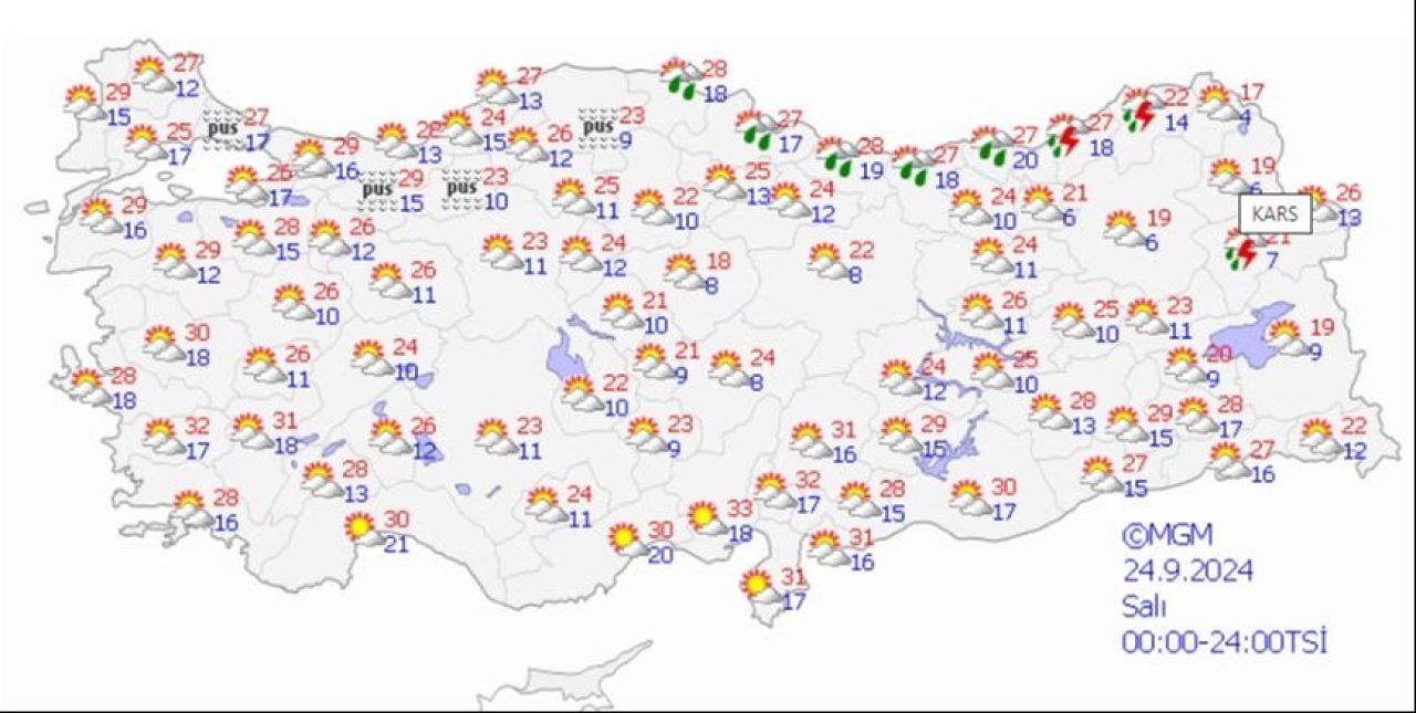 Sonbahar havasına kısa bir mola! Meteoroloji yeni raporunda müjdeyi verdi - 2. Resim