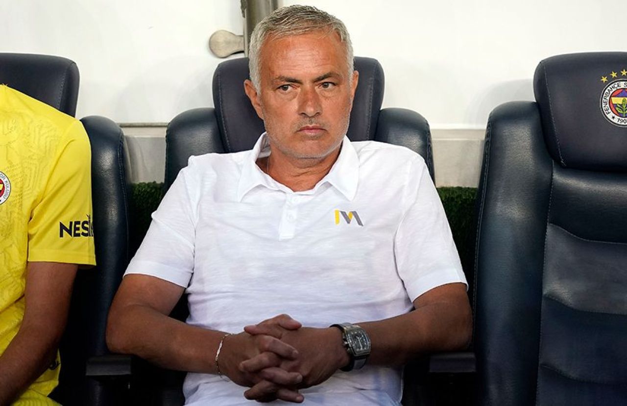 Galatasaray derbisinde basın toplantısına neden katılmadı? Jose Mourinho açıkladı! - 1. Resim