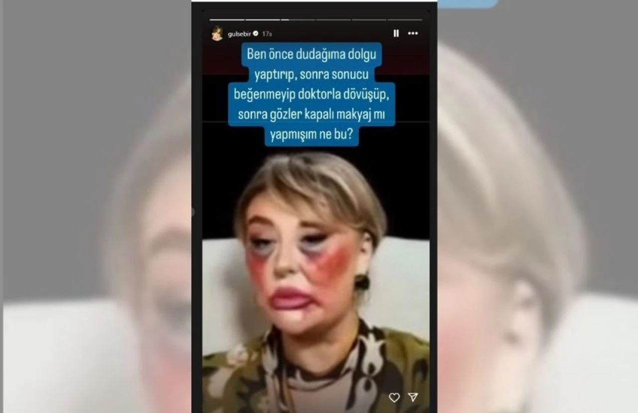 Gülse Birsel dolandırıcılara karşı takipçilerini uyardı! Yüzüne yapılan makyajı böyle ti'ye aldı - 1. Resim