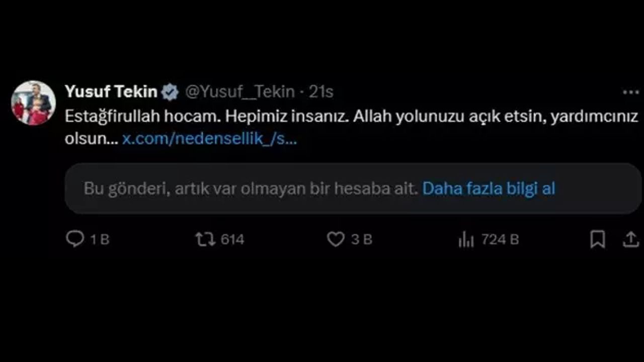 Öğretmenden 'İstediği kadar anırsın' paylaşımı! Bakan Tekin'in verdiği yanıt gündem oldu - 3. Resim