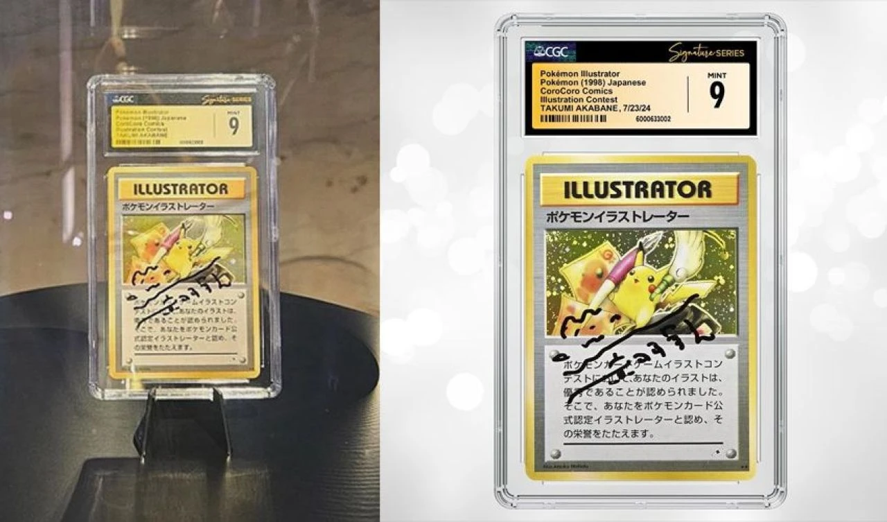 Ondan sadece 39 tane var! Pokemon'un Pikachu'su 12 milyon TL'ye satıldı