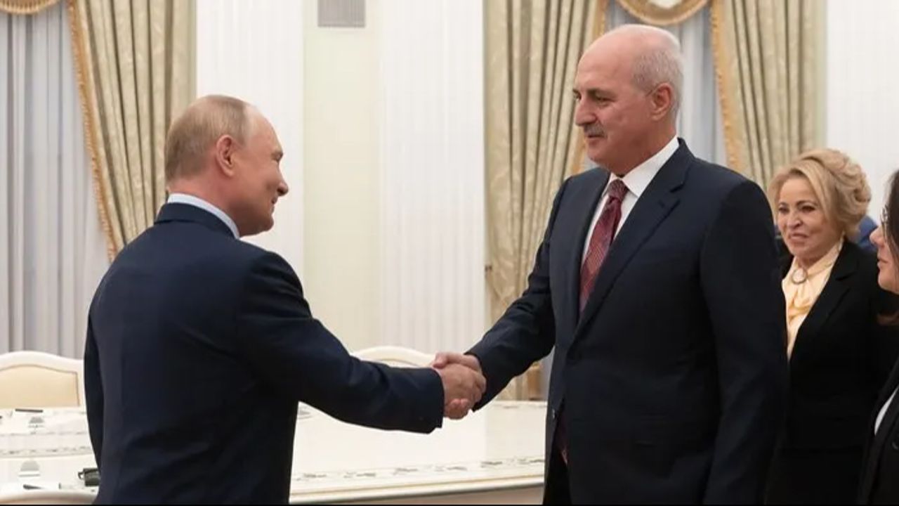 TBMM Başkanı Kurtulmuş&#039;tan Putin ile kritik görüşme