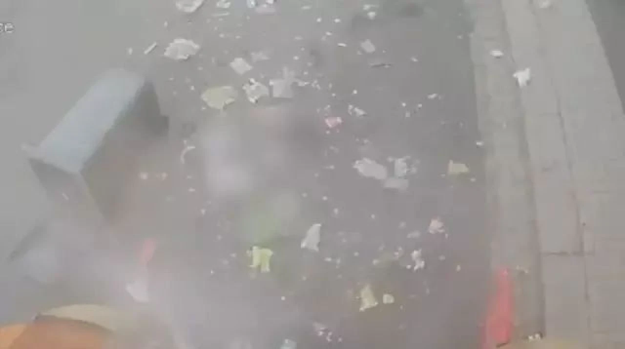 Çöp kamyonu adeta infilak etti! İşçiler böyle ölümden döndü