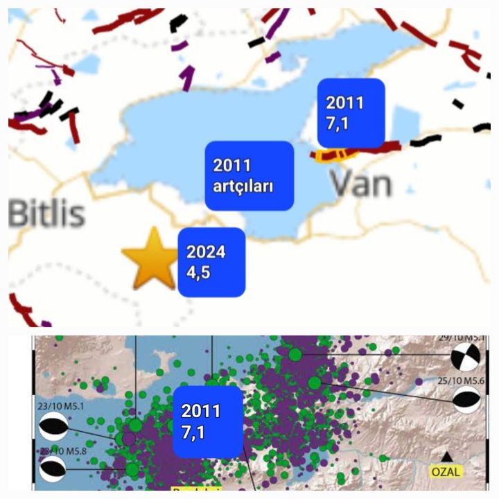 Deprem uzmanından korkutan açıklama:"Bitlis depremi diri fay haritasında olmayan bir fay üzerinde gelişti" - 1. Resim