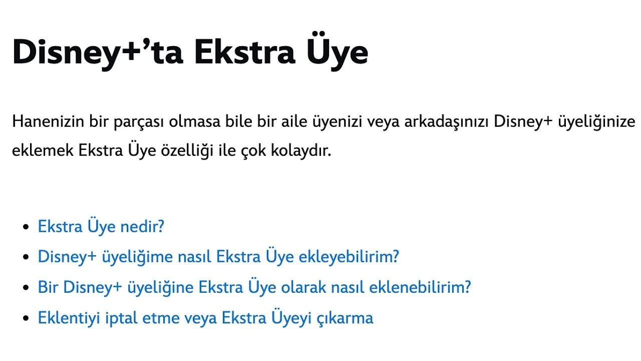Disney+'ta hesap paylaşımı bitti: Ekstra üye fiyatlandırması hakkında bilinmesi gerekenler