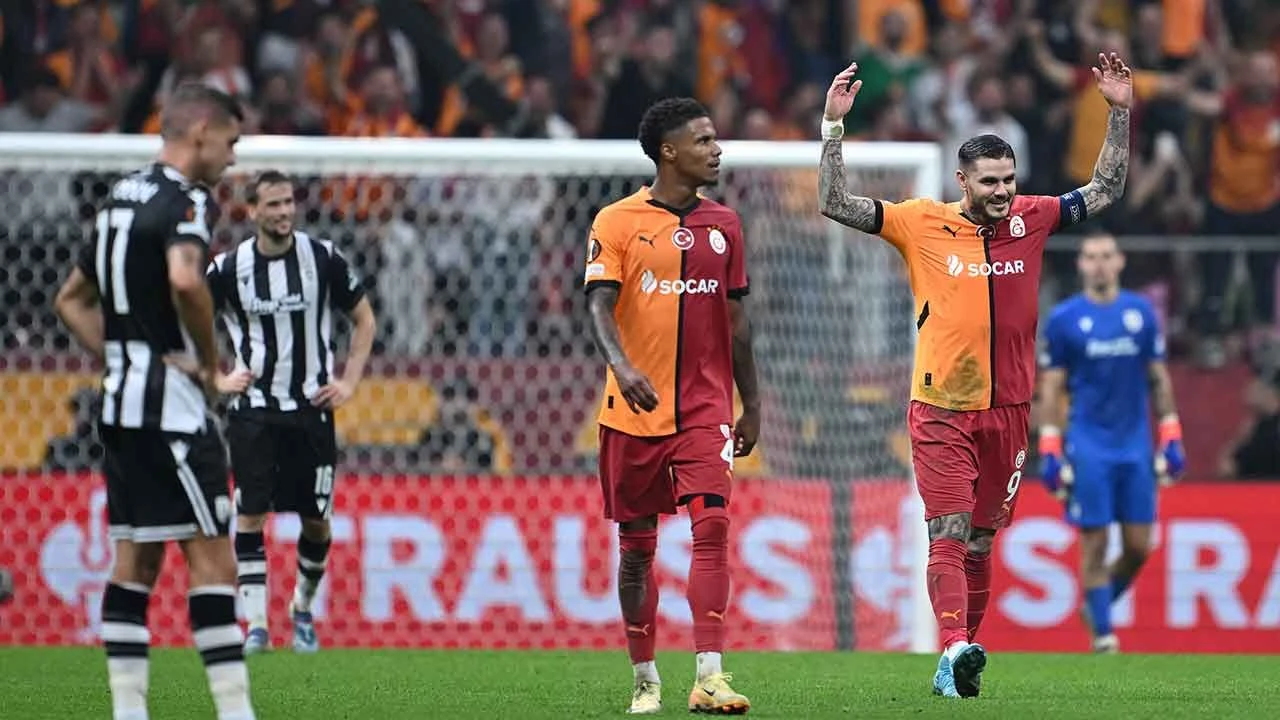 Galatasaray'dan maç sonu PAOK'a gönderme: Burası İstanbul! - 1. Resim