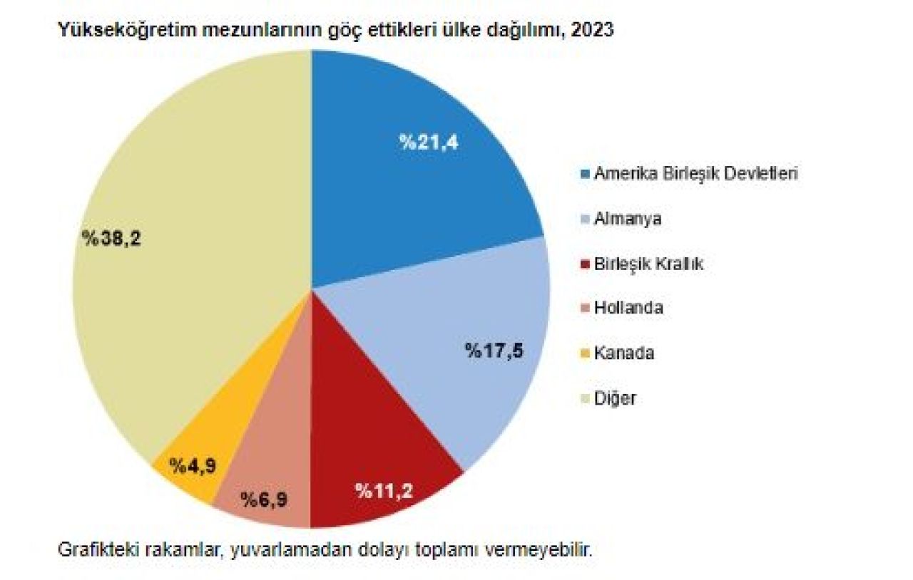 Üniversite öğrencilerinin en çok tercih ettiği ülkeler belli oldu! İşte Türkiye'nin beyin göçü oranı - 6. Resim