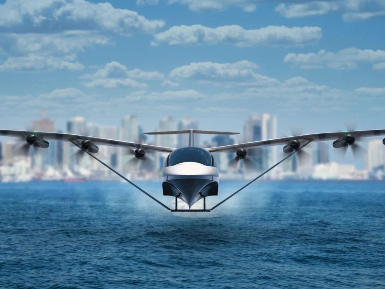 Elektrikli araç Viceroy Seaglider, suyun üzerinde uçarak seyahat etmeyi sağlıyor - 2. Resim