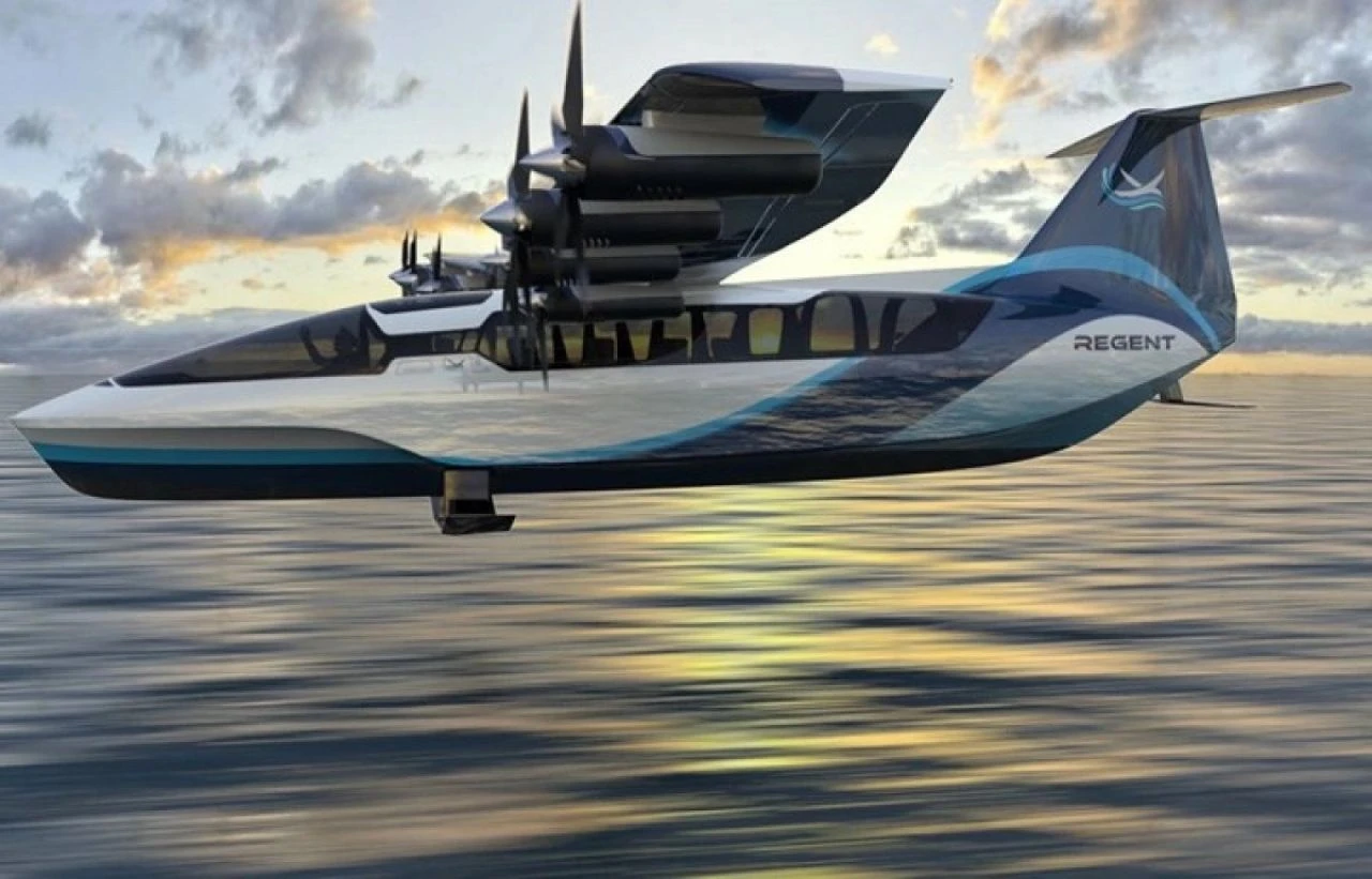 Elektrikli araç Viceroy Seaglider, suyun üzerinde uçarak seyahat etmeyi sağlıyor - 3. Resim