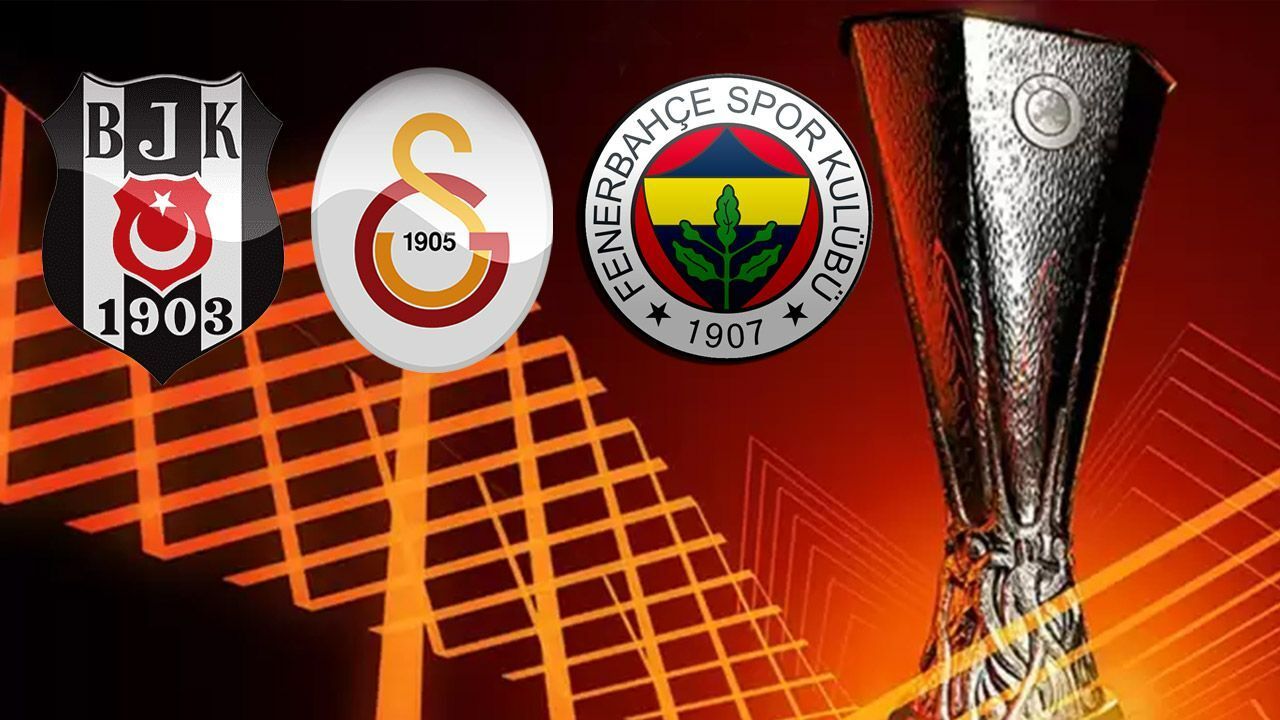 Galatasaray, Beşiktaş ve Fenerbahçe&#039;nin UEFA Avrupa Ligi&#039;nde kaçıncı olduğu belli oldu