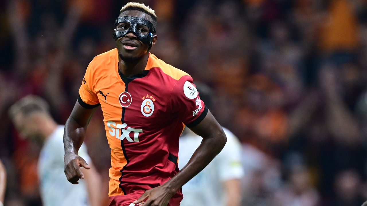 Galatasaray&#039;da Victor Osimhen rüzgarı! Golleri peş peşe attı