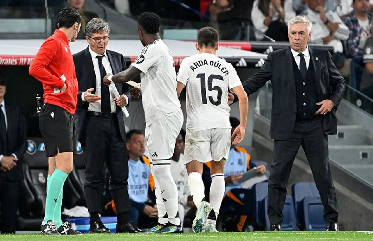 Kylian Mbappe'nin sakatlığı Arda Güler'e yaradı: Real'de Carlo Ancelotti Madrid derbisi için kararını verdi! - 2. Resim