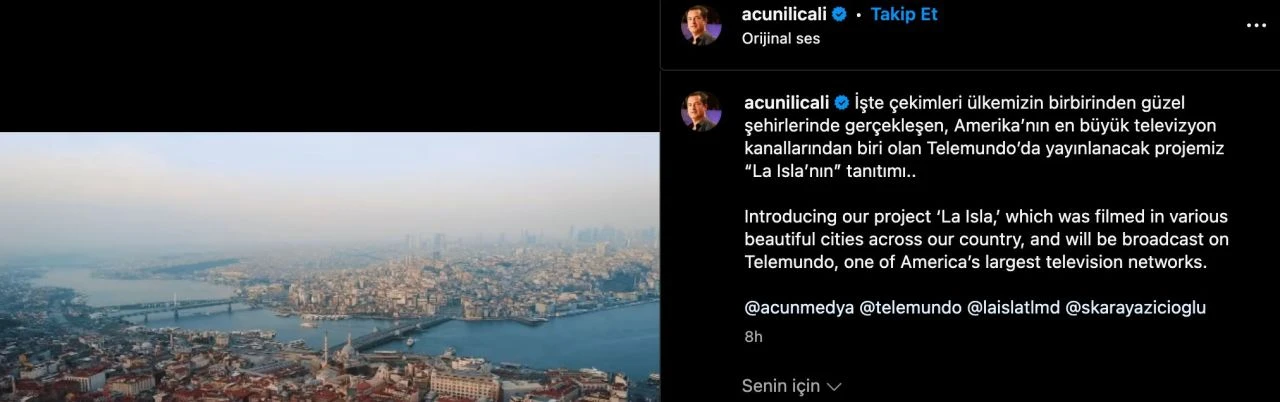 La Isla programının çekimleri Çanakkale'de başlıyor