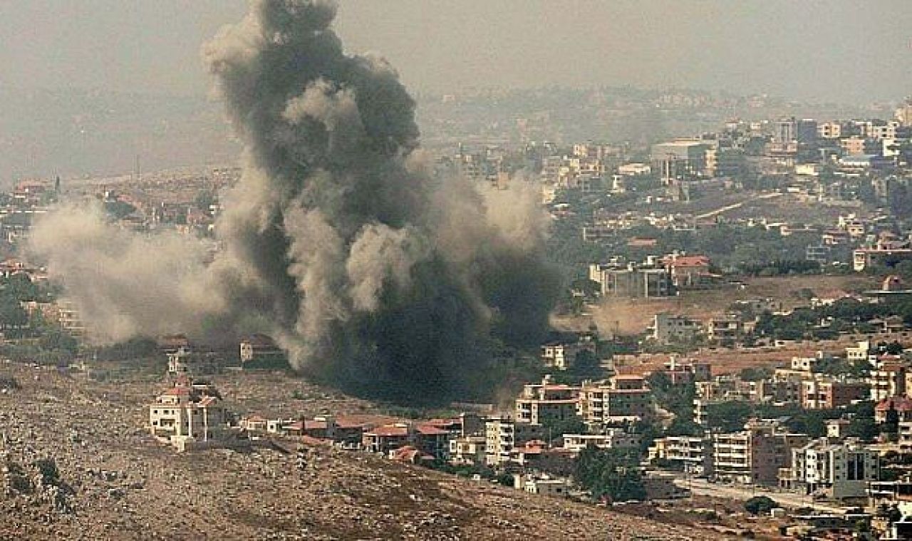 Hizbullah lideri Nasrallah'ın 85 sığınak delen bombayla vurulduğu binanın görüntüleri ortaya çıktı - 7. Resim