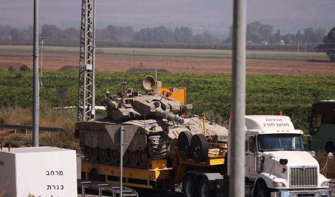 İsrail Lübnan'a kara harekatına hazırlanıyor! Sınıra tanklar ve binlerce asker yığıldı - 2. Resim